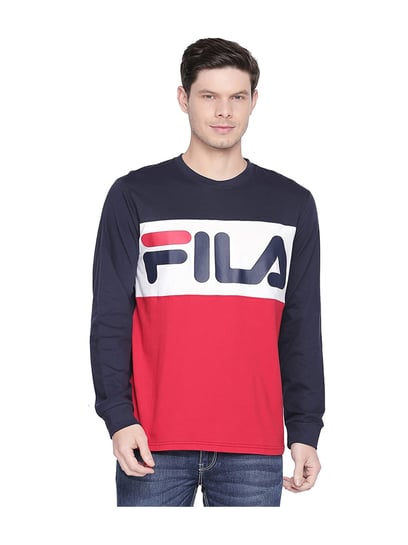 fila full sleeve t shirt