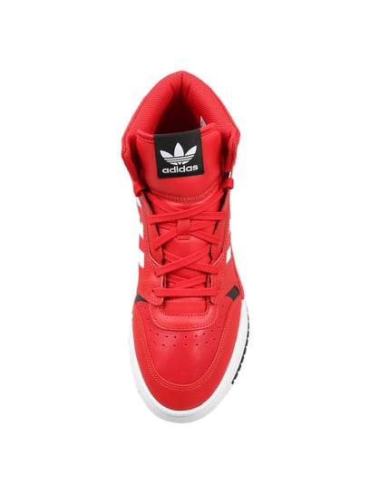 Adidas red high hot sale ankle shoes