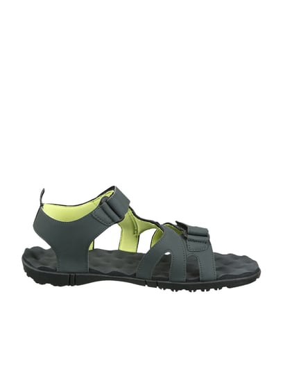 reebok frazer gray floater sandals