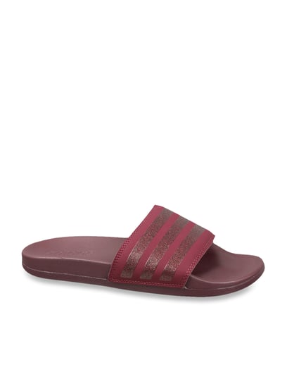 adilette maroon