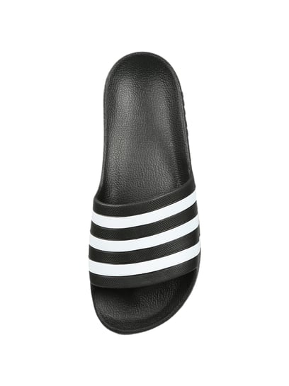 adidas adilette aqua black casual sandals