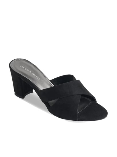 Buy Metallic Heeled Sandals for Women by Lemon & Pepper Online | Ajio.com
