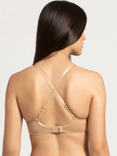 Buy Jockey Beige Padded Non Wired FE25 T-Shirt Bra for Women Online @ Tata  CLiQ