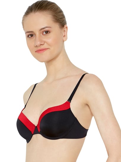 Buy Triumph Red Padded Under Wired Party Fashion Bra for Women Online @  Tata CLiQ