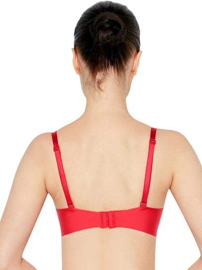 Buy online Red Maximizer Bra from lingerie for Women by Triumph for ₹1299  at 0% off