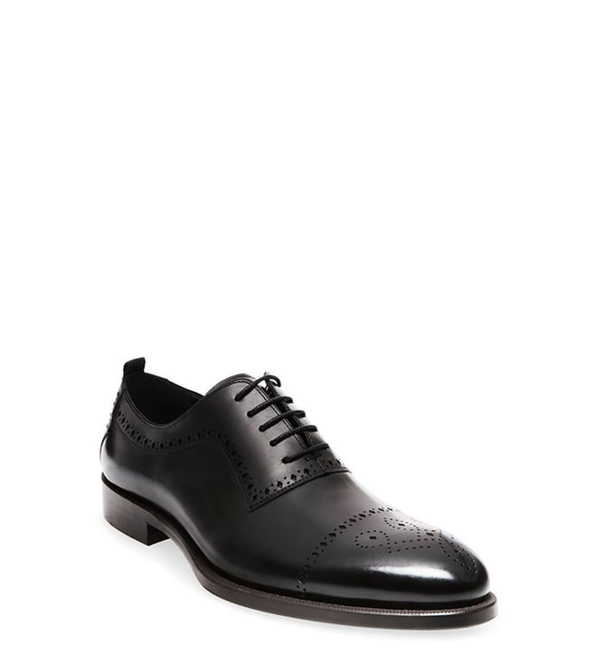 Steve Madden Cerra Black Oxford Shoes 