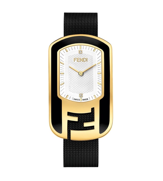 fendi white watch
