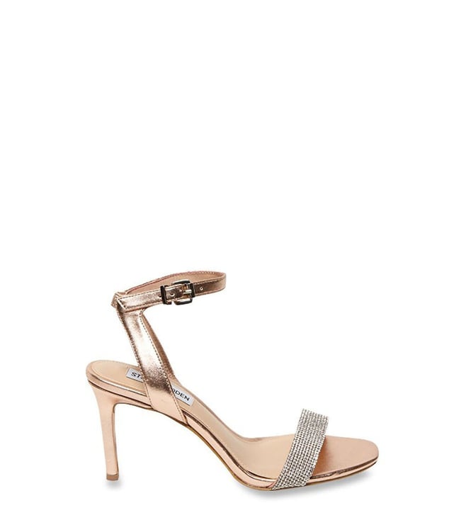 faith rose gold sandals