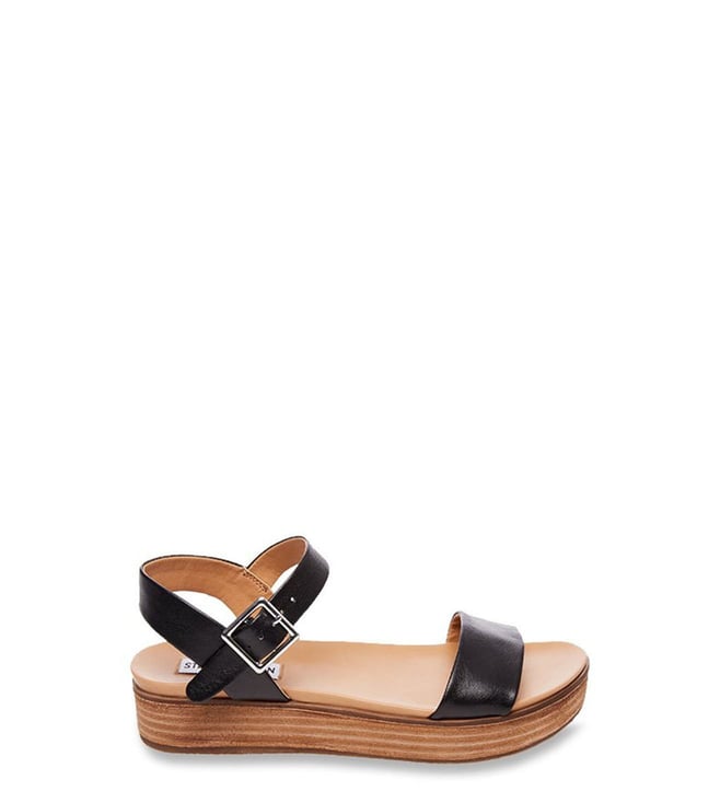 Buy Steve Madden Aida Black Ankle Strap 