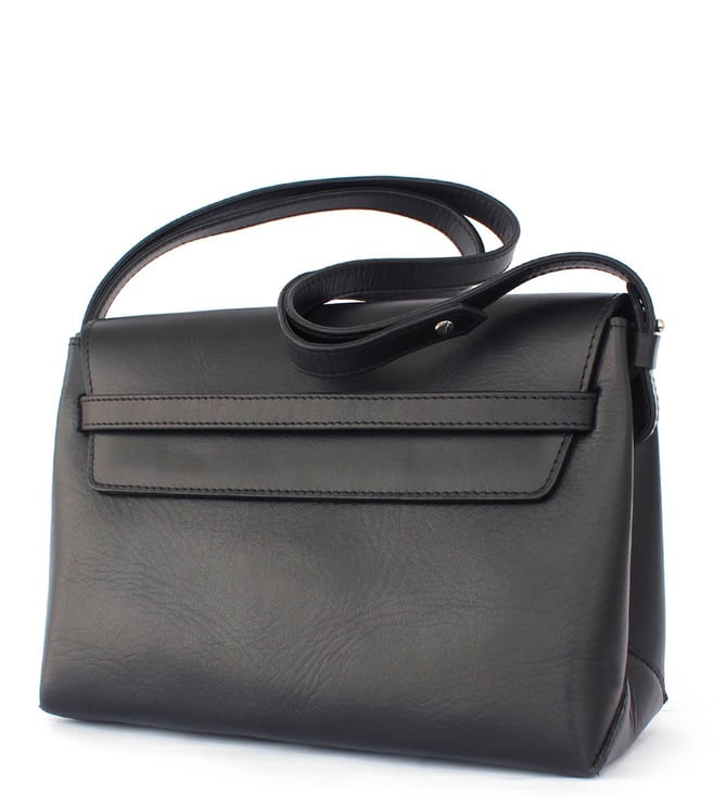 Buy Nappa Dori Black Median Large Sling Bag for Women Online @ Tata ...