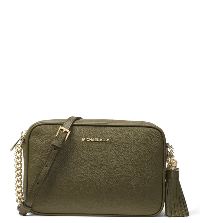 michael kors olive handbag