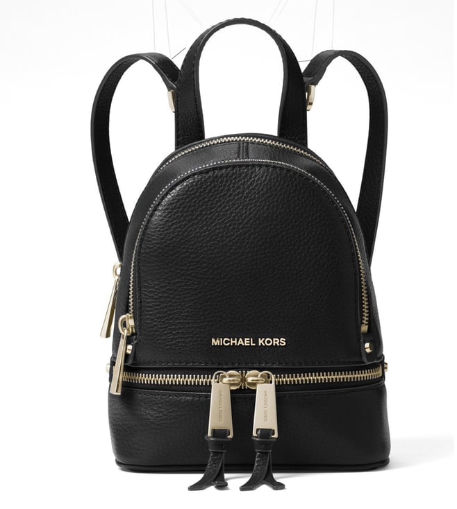 Buy MICHAEL Michael Kors Black Rhea Zip Backpack for Women Online @ Tata  CLiQ Luxury