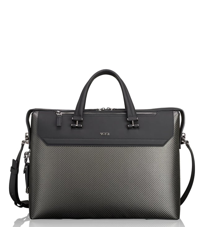 Buy Tumi Carbon CFX Fiber Grays Slim Briefcase for Men Online @ Tata ...