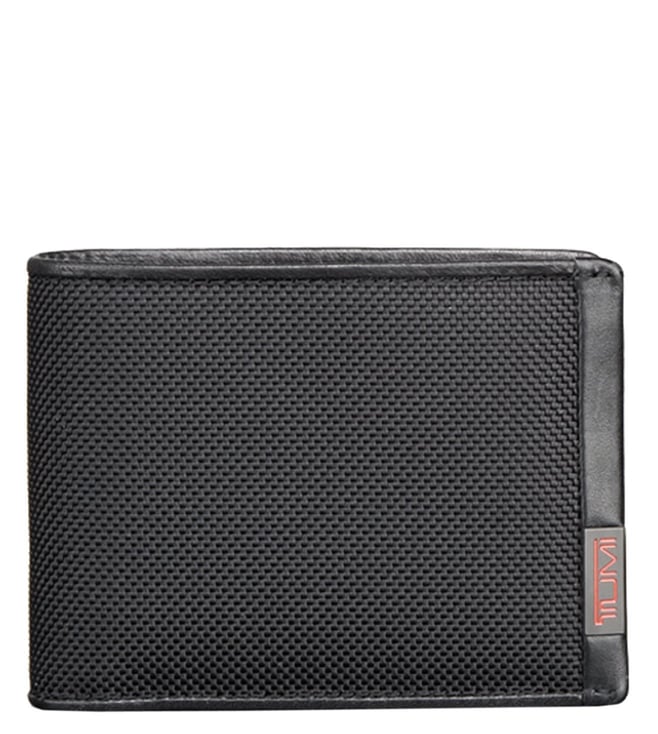 Buy Tumi Black Alpha Double Billfold Wallet for Men Online @ Tata