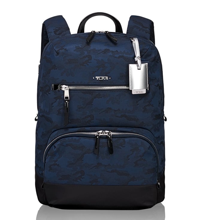 tumi backpack blue camo