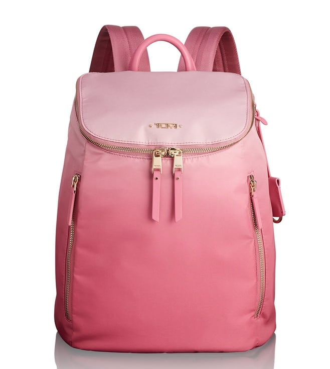 tumi backpack pink