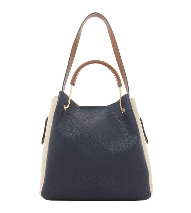 dune navy handbag