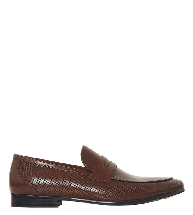 Buy Dune London Brown Paw Loafers for Men Online @ Tata CLiQ Luxury