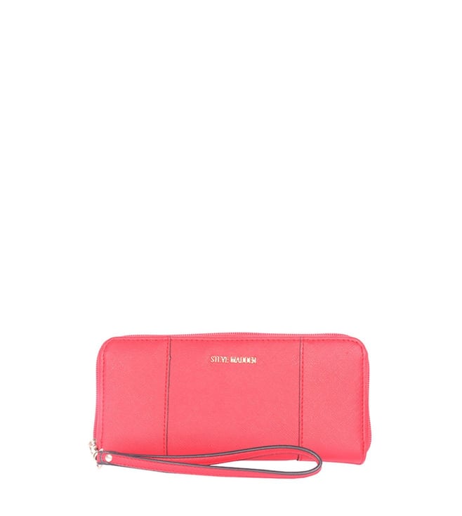 steve madden red wallet