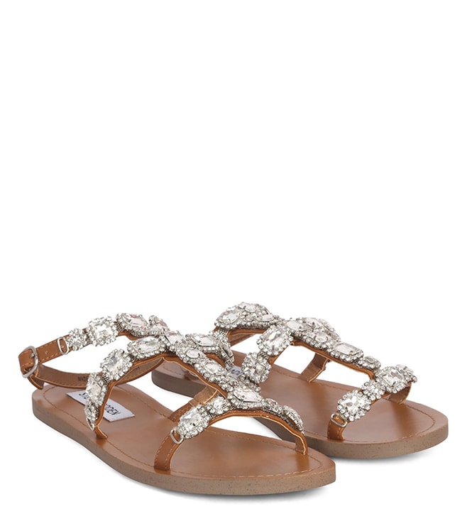 steve madden jeweled sandals