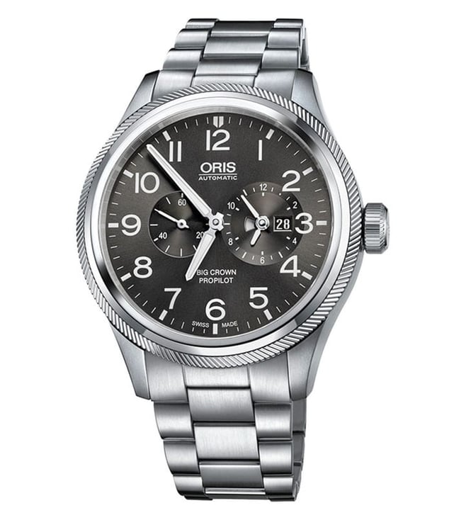 Buy Oris Aviation 01 690 7735 4063 07 8 22 19 1 Grey Dial Watch