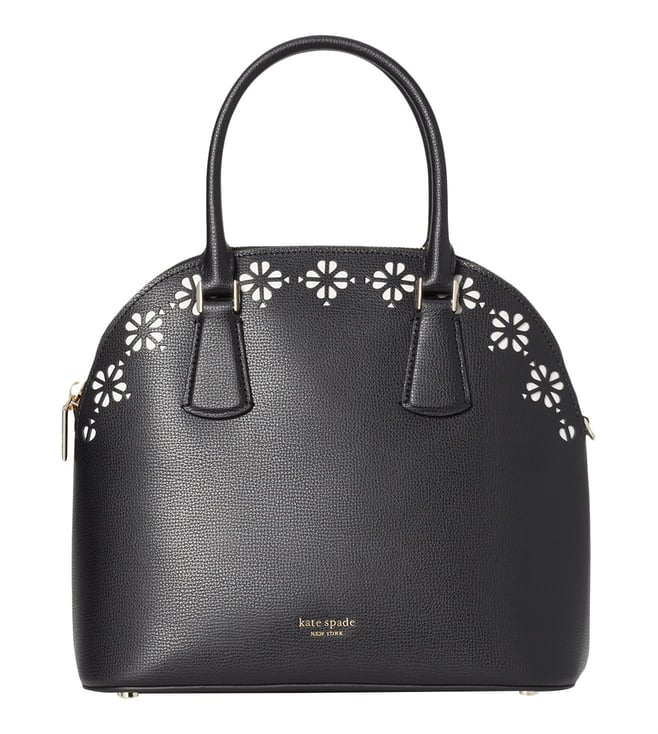 sylvia perforated large satchel