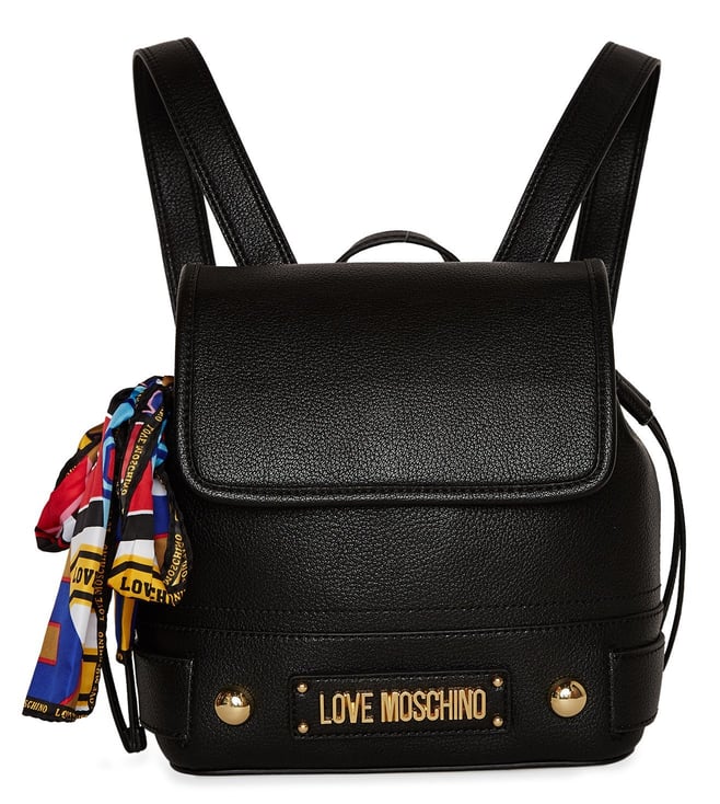 Love moschino borsa on sale grain pu nero