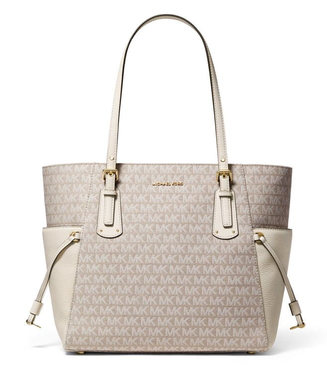 Buy MICHAEL Michael Kors Voyager Medium Logo Tote for Women Online @ Tata  CLiQ Luxury