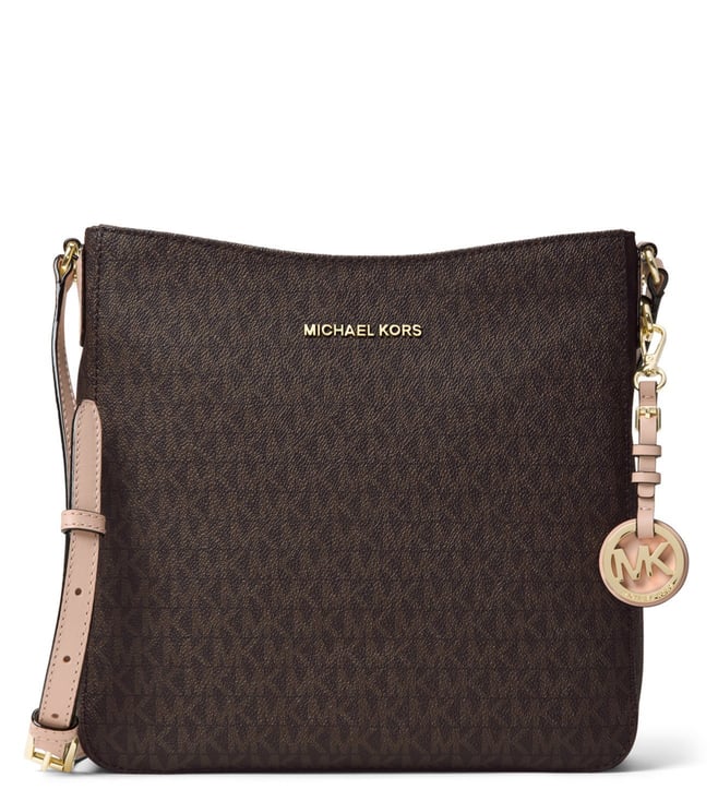 Buy MICHAEL Michael Kors Jet Set Travel Logo Cross Body Bag for Women  Online @ Tata CLiQ Luxury