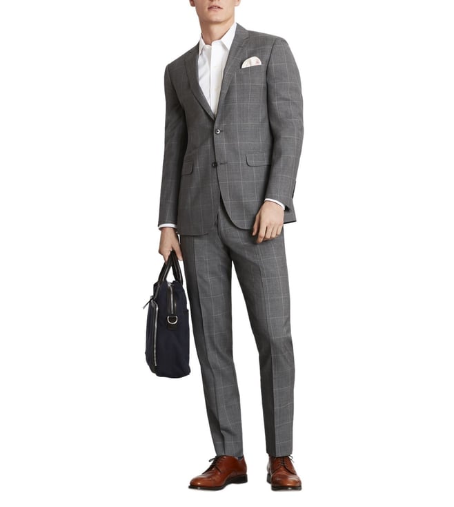 Buy Brooks Brothers Grey Milano Fit Suit Jacket (BrooksGate) for Men