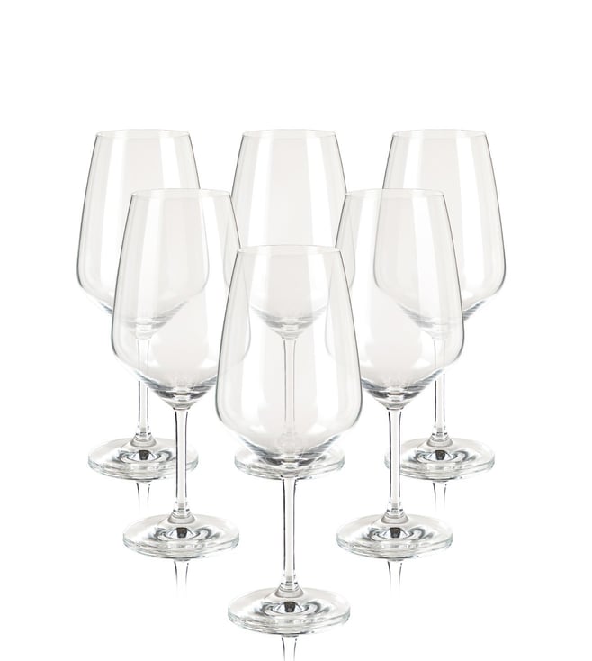 Buy Zwiesel Kristallglas 6 Piece Schott Zwiesel 130 Wine Glass Set Online Tata Cliq Luxury 