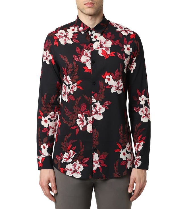 armani floral shirt