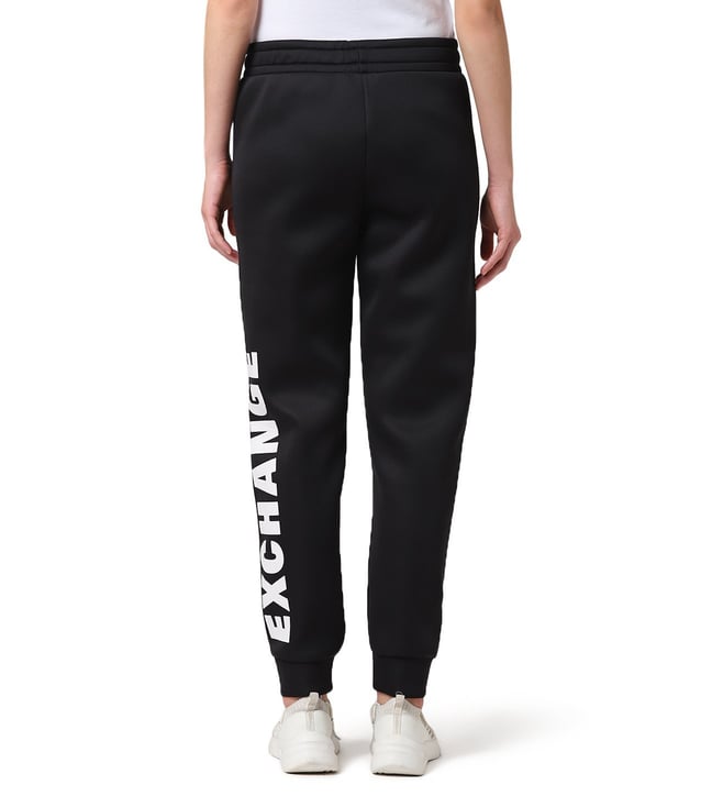 black armani joggers