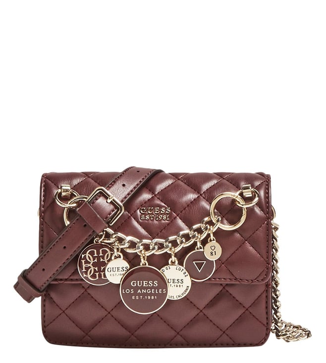 Guess kaylee quilted mini crossbody sale