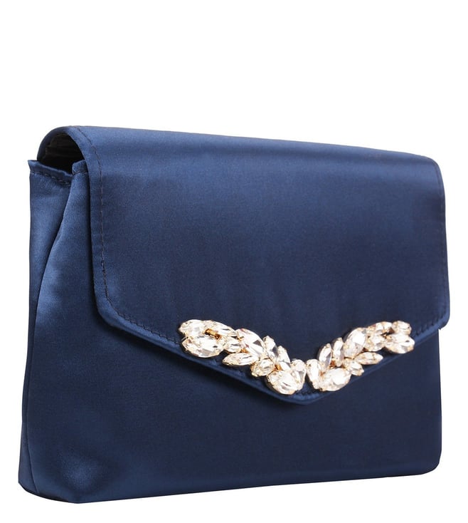 dune navy handbag