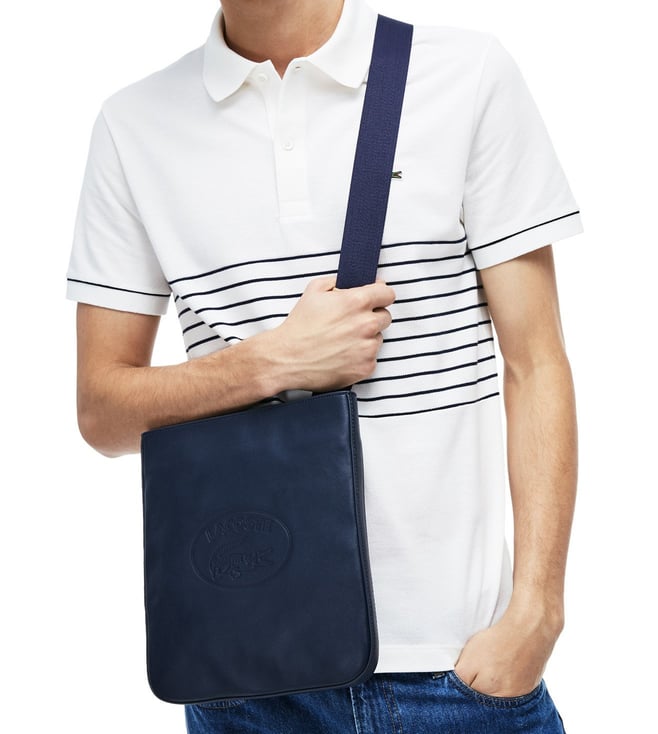 lacoste crossbody bag for men