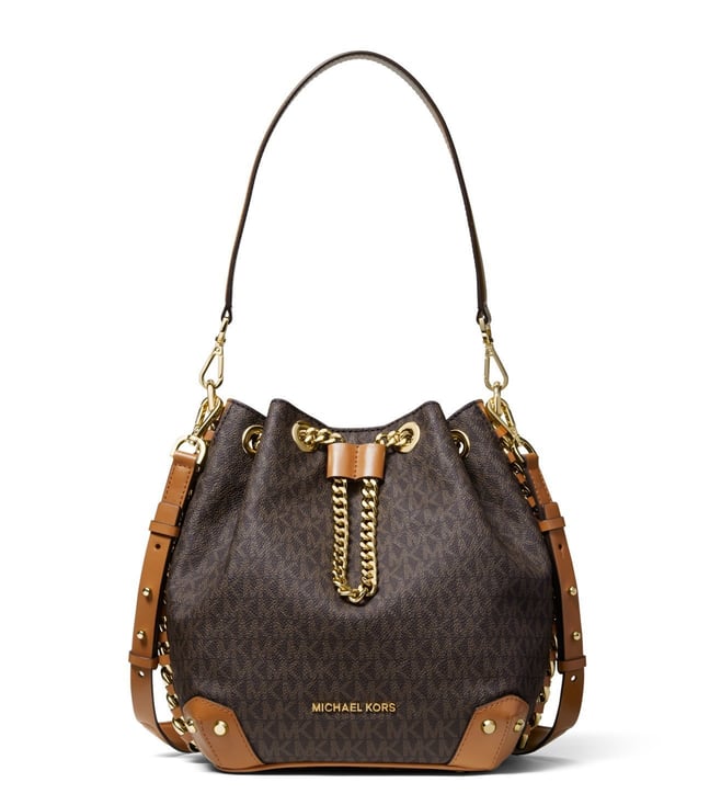 Buy Michael Kors Alanis Medium Logo Chain Handle Cross Body Bag for Women  Online @ Tata CLiQ Luxury