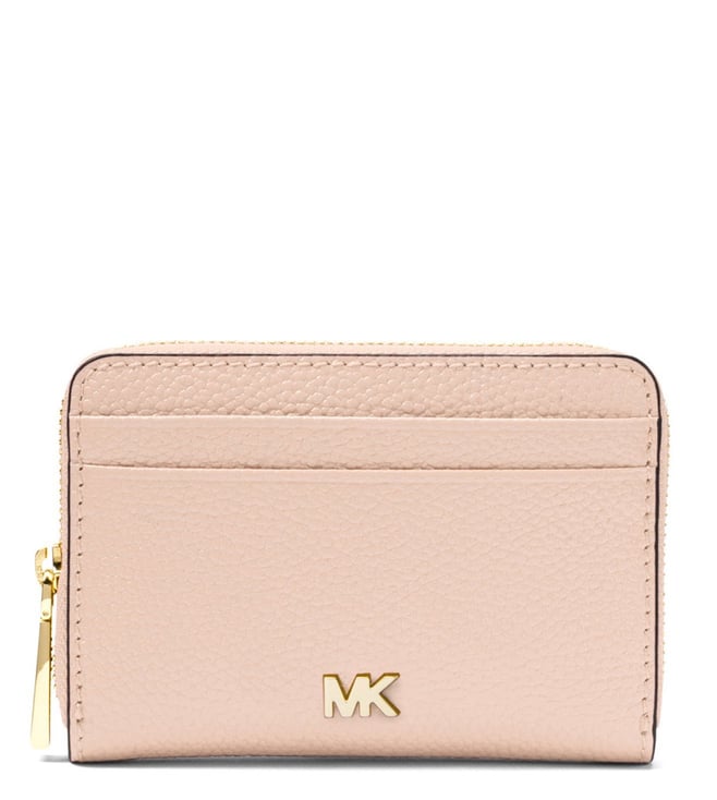 michael kors small zip around wallet