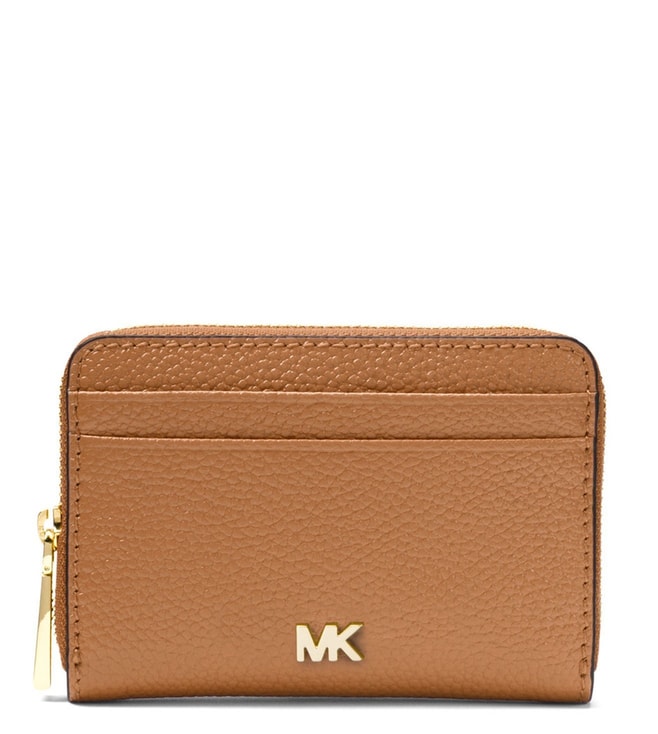 Buy MICHAEL Michael Kors Acorn Small Zip Around Wallet for Women Online ...