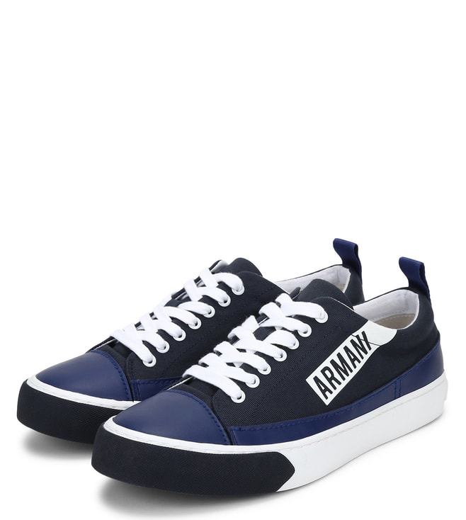 armani blue sneakers