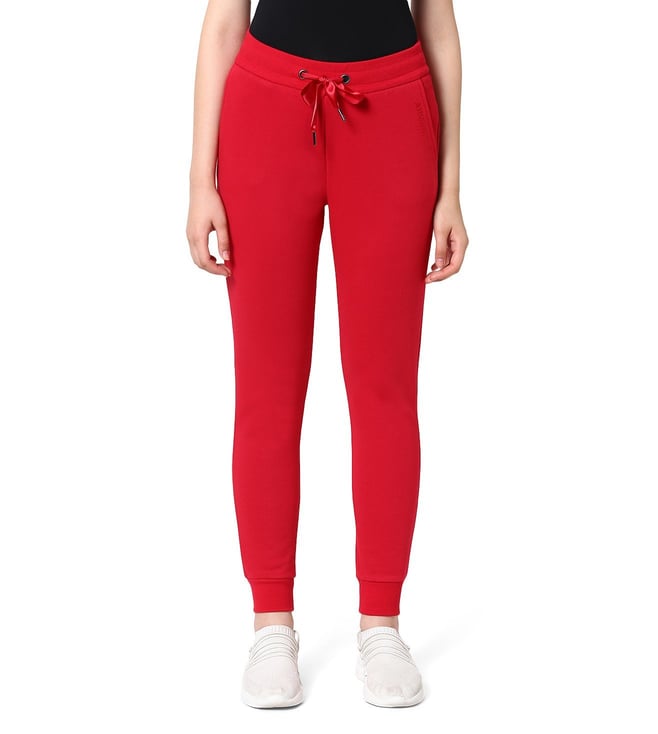 Buy Armani Exchange Red Shoes Regular Fit Joggers for Women Online @ Tata  CLiQ Luxury