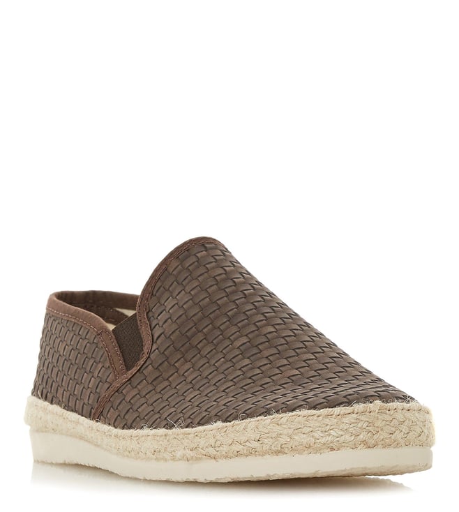 dune woven loafers