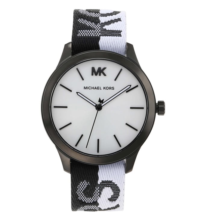 michael kors runway silver