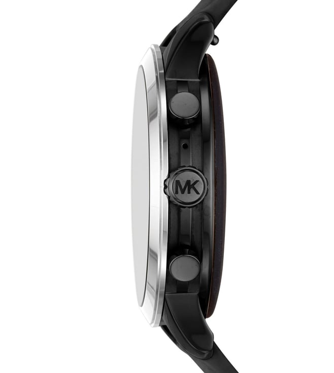 michael kors runway smartwatch black