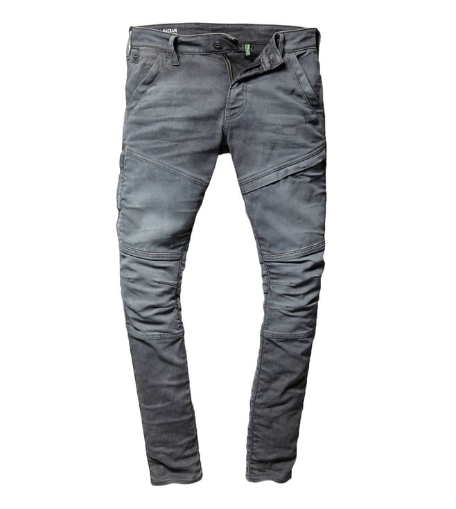 waxed slim fit jeans