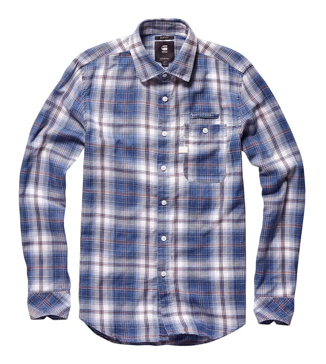 g star check shirt