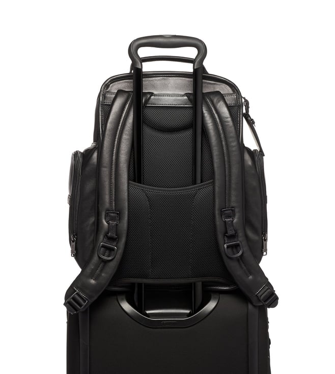 Buy Tumi Black Alpha Medium Top Handle Backpack for Men Online @ Tata ...