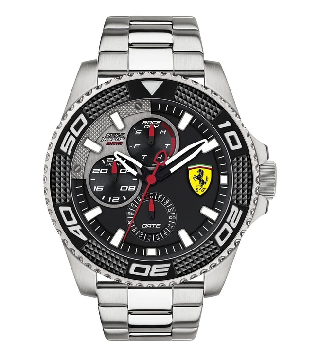 Buy Ferrari 0830470 Kers Xtreme Black Dial Watch for Men Online