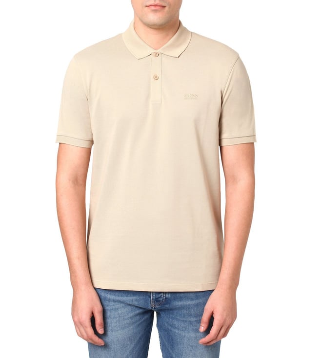 Light Beige Polo Shirt