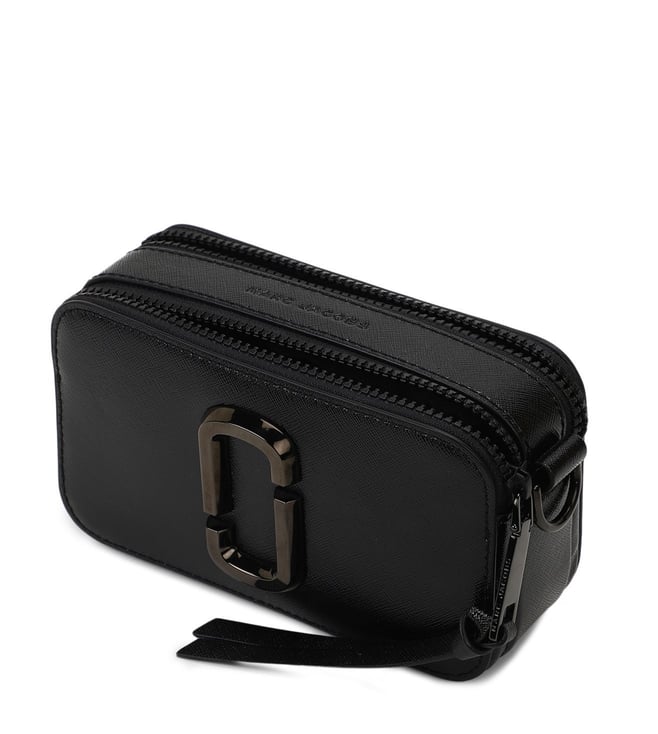 Buy Marc Jacobs Black Snapshot DTM Small Cross Body Bag for Women ...